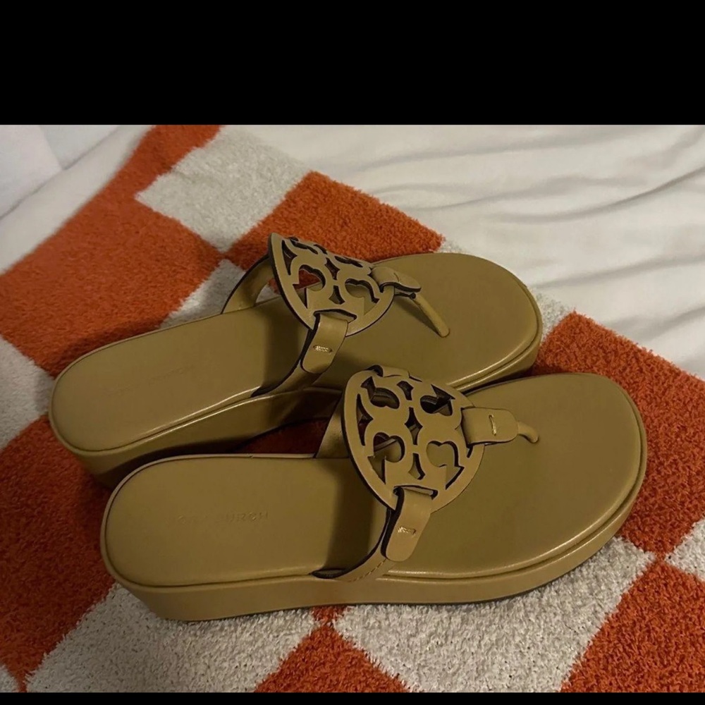 Tory Burch Miller Wedge Sandals